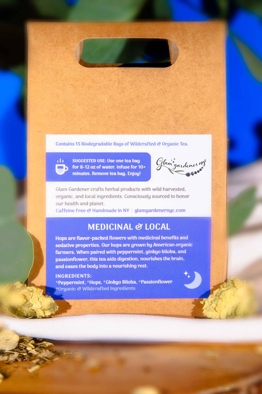 Calm The F*ck Down • Pre-bagged Herbal tea for a calm mood, calm belly, and calm mind