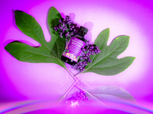 VEGAN Elderberry sizZurp MINI • 100% plant-based with organic maple syrup, wildcrafted elderberries, and organic ingredients