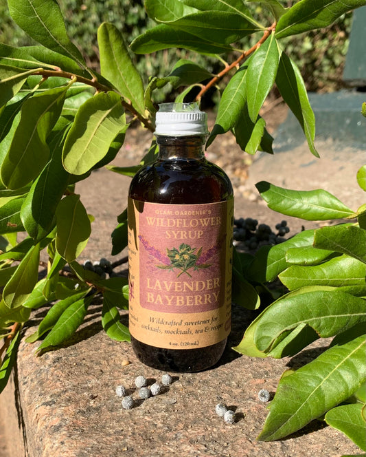 LAVENDER BAYBERRY • Wild Simple Syrup: a wildcrafted & organic liquid sweetener