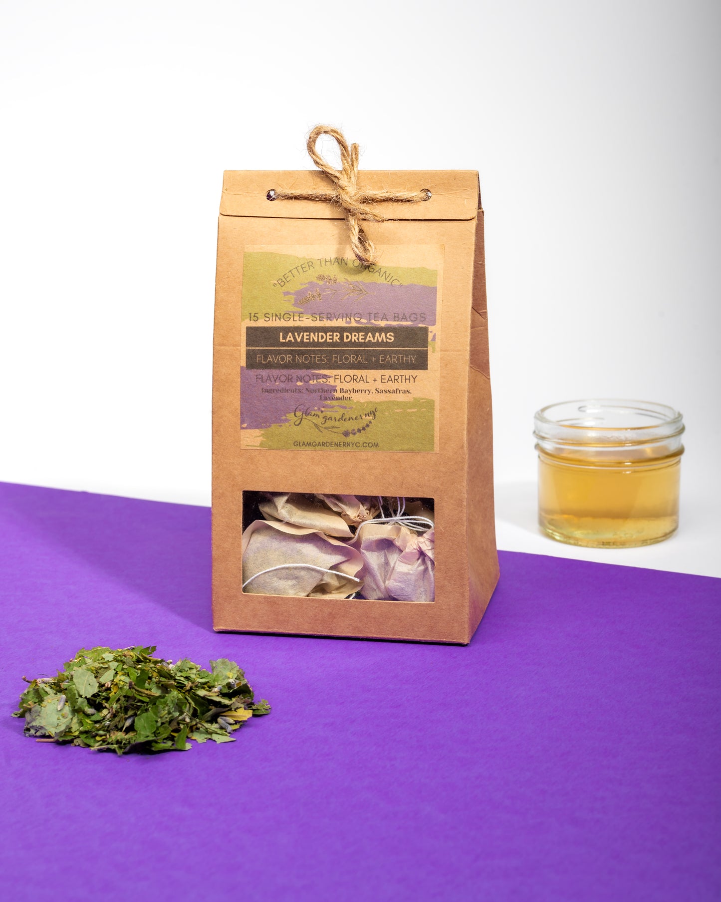 Lavender dreams bagged herbal tea (designed for rest)