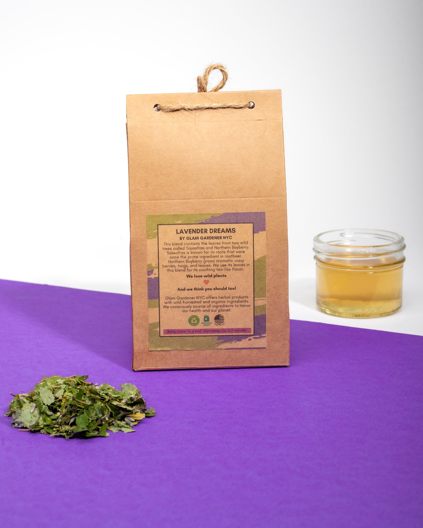 Lavender dreams bagged herbal tea (designed for rest)
