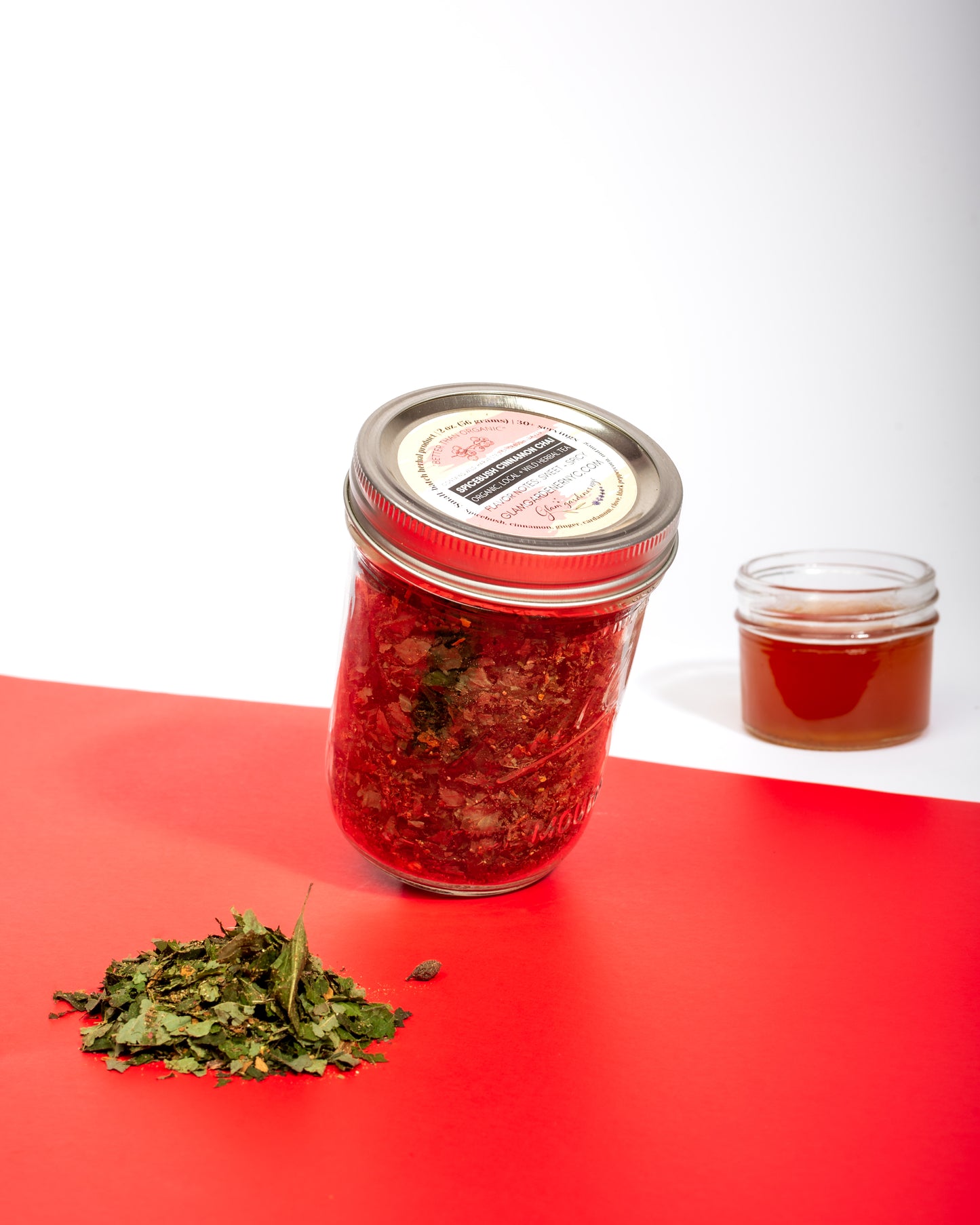 Spicebush Cinnamon Chai tea loose leaf herbal tea (sweet, spicy, and warming)