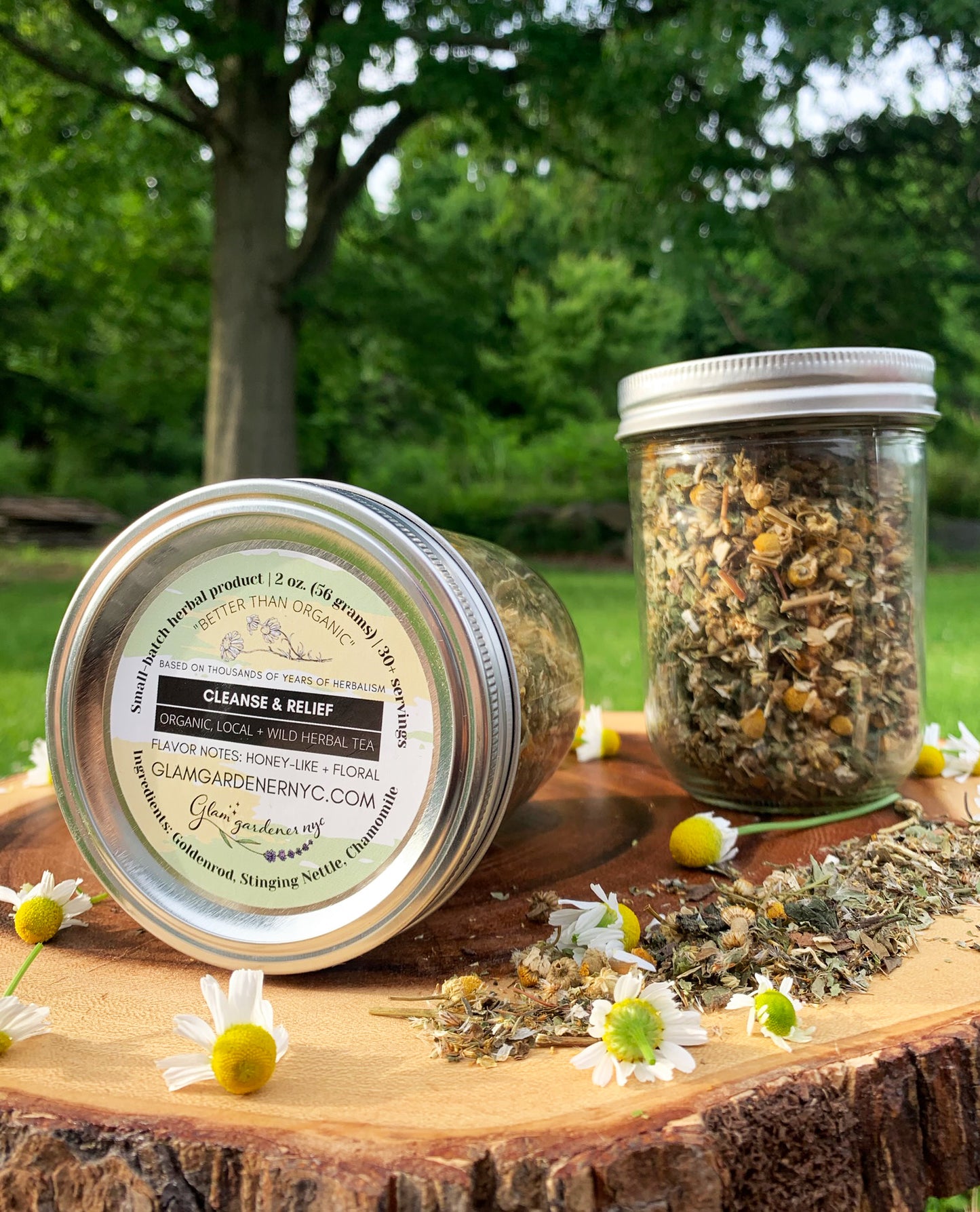 Cleanse + relief tea loose leaf herbal tea (designed to cleanse)