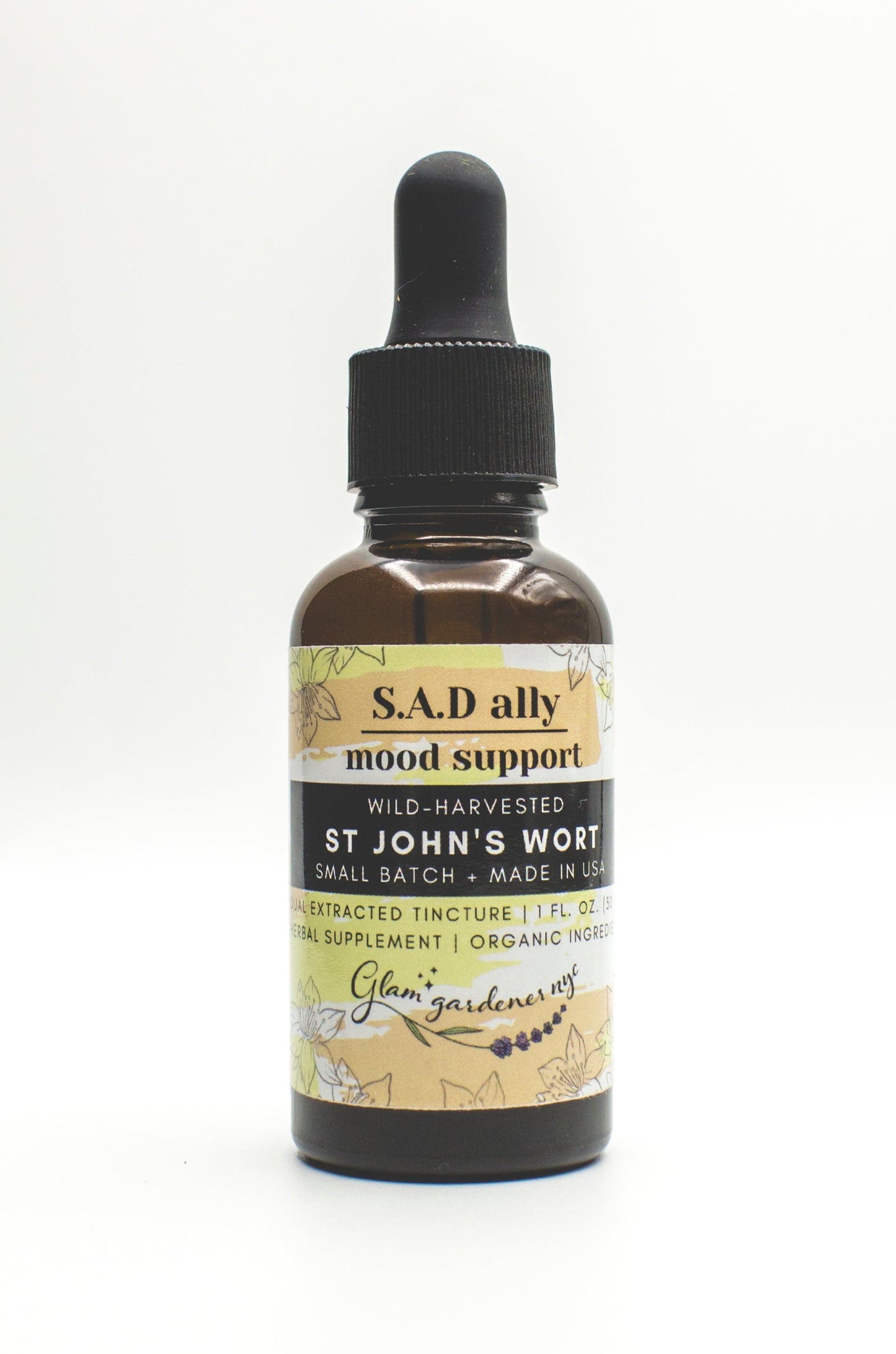 St. John's Wort tincture (seasonal depression ally + mood booster)