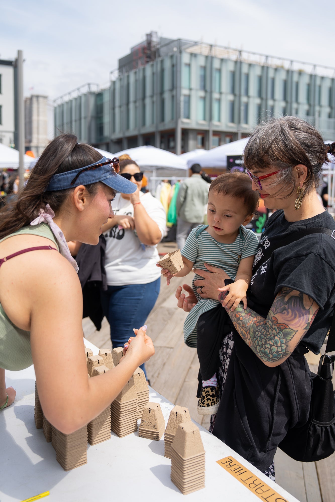 Glam Gardener Teaching a Planting Workshop for Kids in Manhattan
