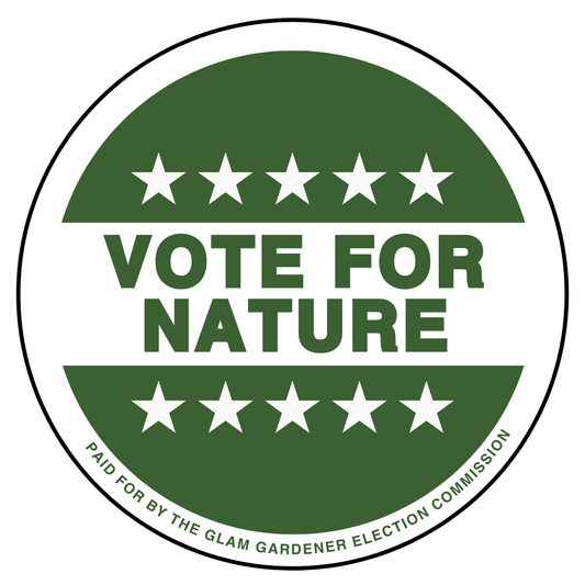 Vote for nature sticker