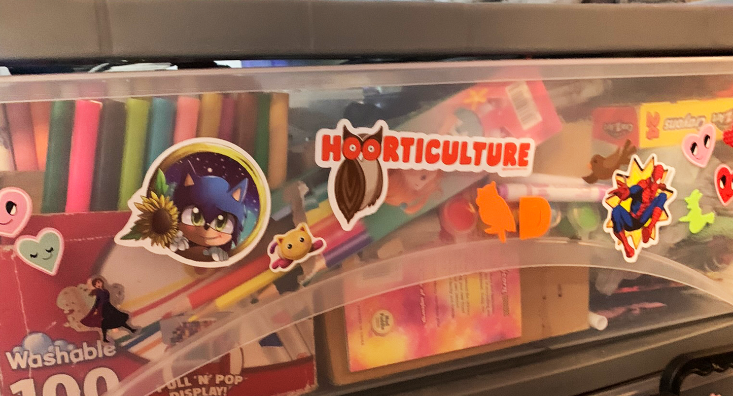 hoorticulture sticker