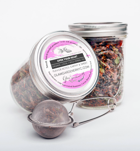 Open your heart loose herbal tea (designed to uplift and open your heart)