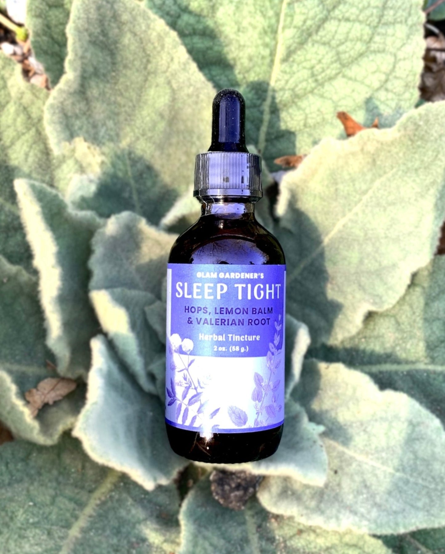 Sleep Tight: Hops, Valerian Root, and Lemon balm Herbal Tincture