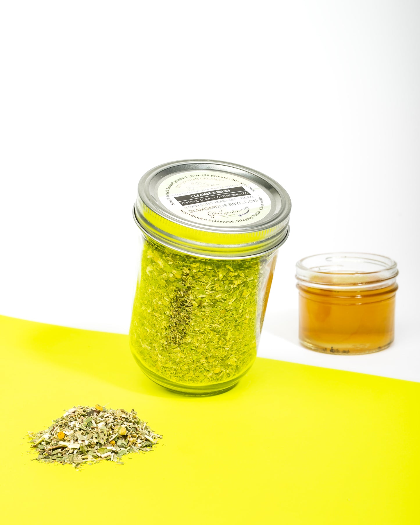Cleanse + relief tea loose leaf herbal tea (designed to cleanse)