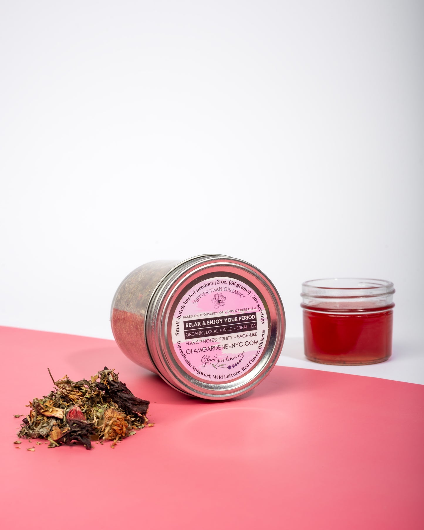 Relax and enjoy your period loose leaf herbal tea (designed for menstrual symptoms)