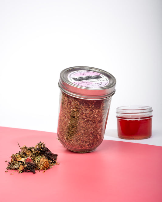Relax and enjoy your period loose leaf herbal tea (designed for menstrual symptoms)