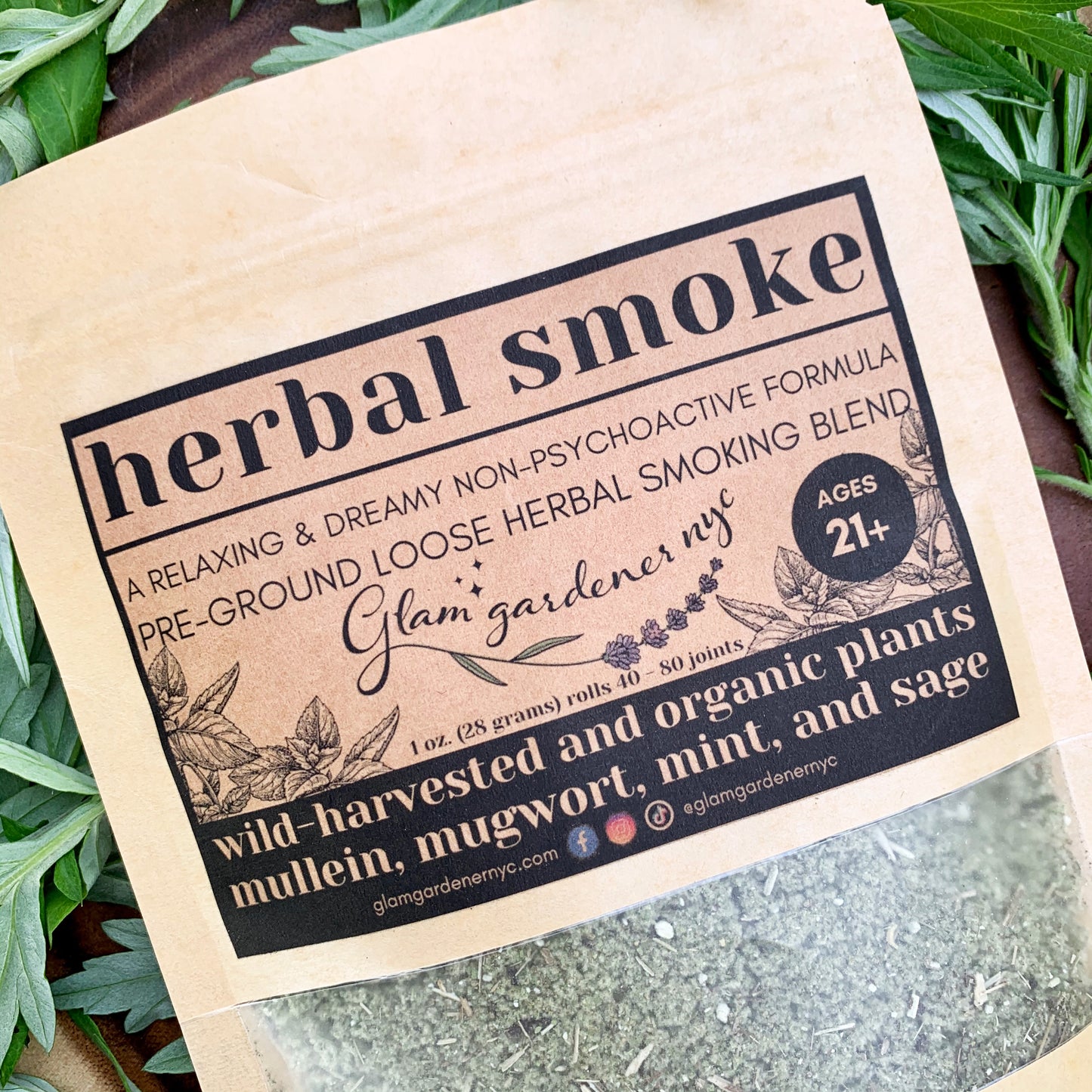 Does anyone grow other smokable herbs apart from mint to incorporate in  your tobacco blends? Being a menthol guy I always include mint at the  shredding stage before aging, it infuses into